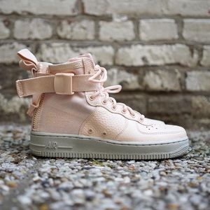 Nike SF AF1 Mid Orange Quartz 8